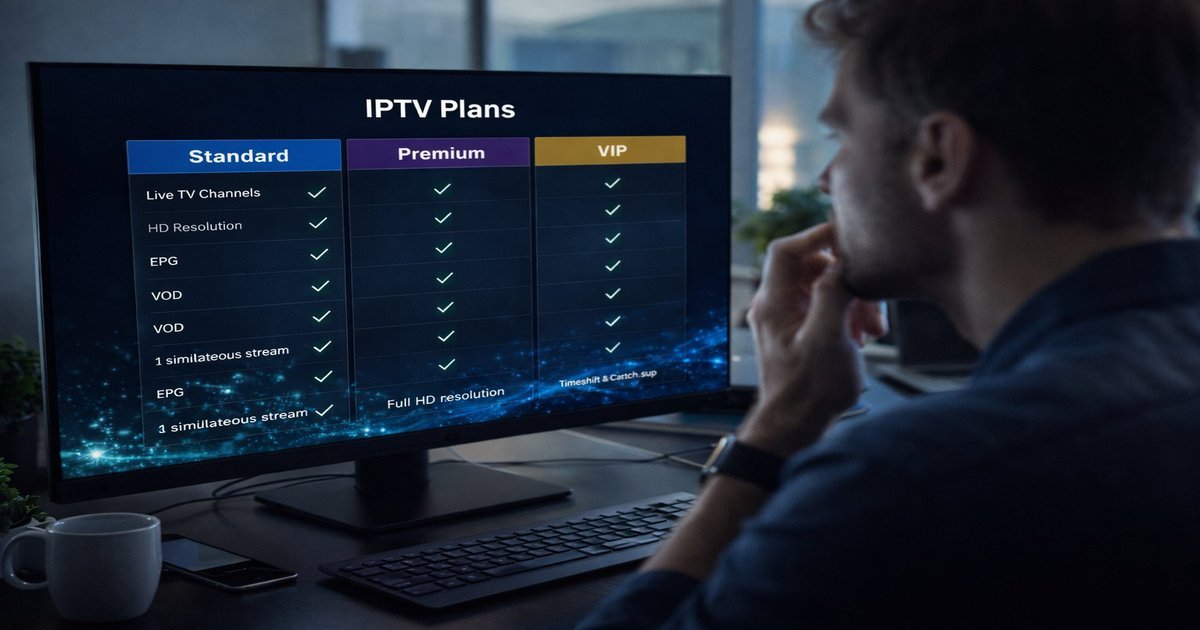 Escolher a melhor assinatura IPTV 2026