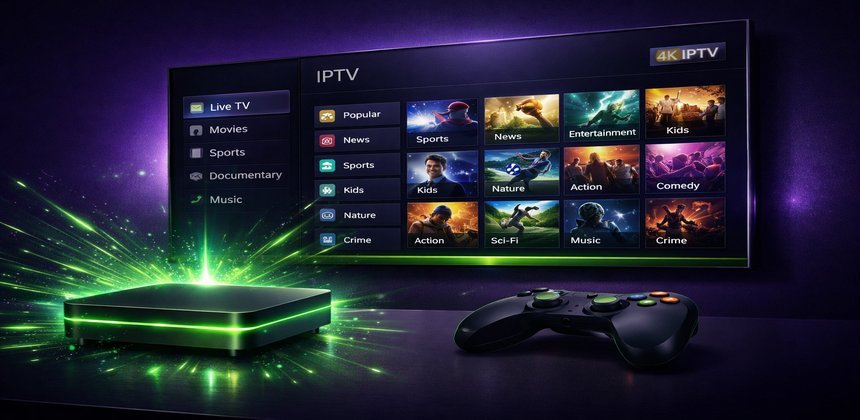 IPTV no Nvidia Shield TV 2026