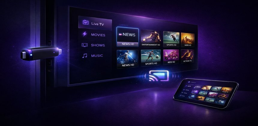 IPTV no Roku 2026